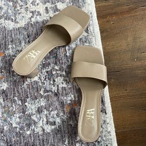 Taupe Zara Heels